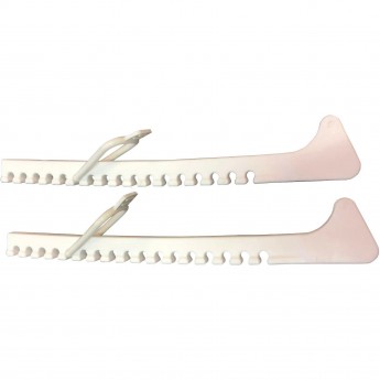 Чехол TECH TEAM для лезвий фигурных коньков белые 1/70