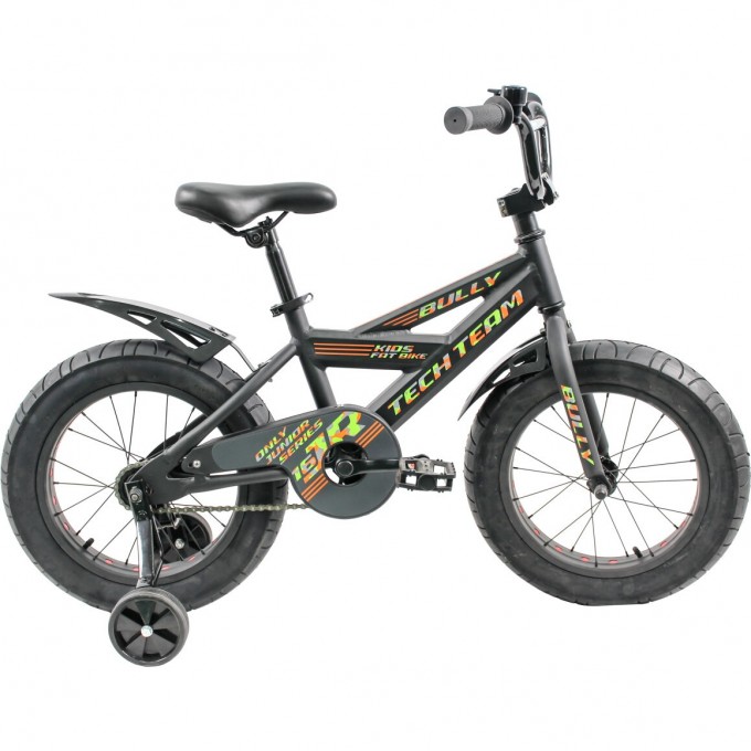 Детский велосипед TECH TEAM BULLY 2021 черный 16 " NN001521