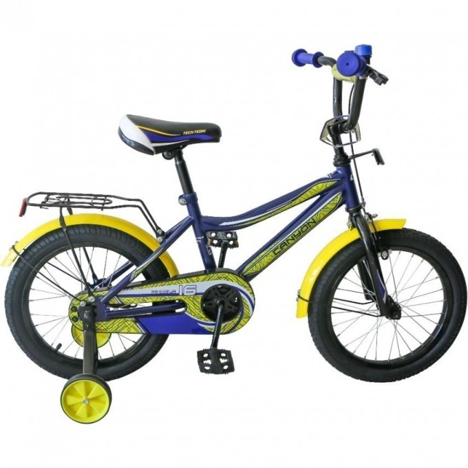 Детский велосипед TECH TEAM CANYON синий 14 " NN002648