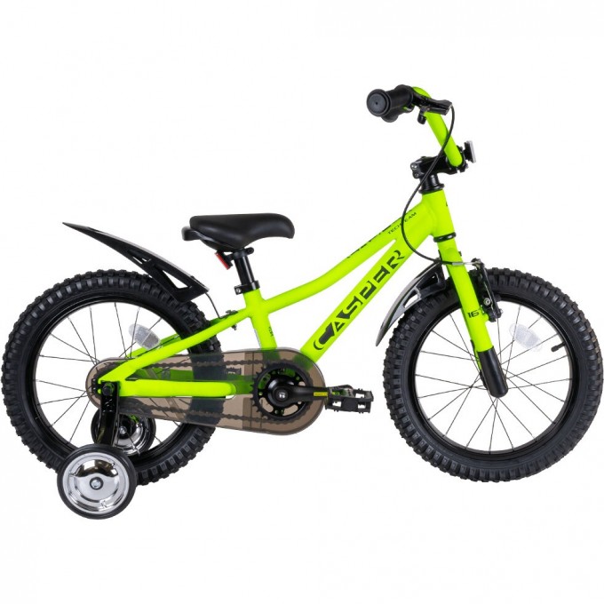 Детский велосипед TECH TEAM CASPER 16" зеленый NN007377