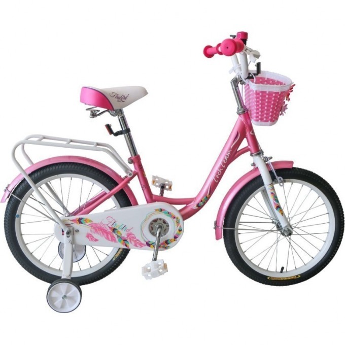 Детский велосипед TECH TEAM FIREBIRD розовый 14 " NN002636