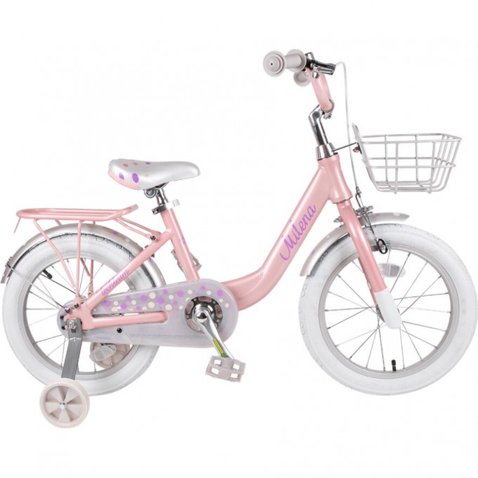 Детский велосипед TECH TEAM MILENA розовый 16 " NN003961
