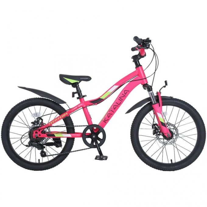 Городской велосипед TECH TEAM KATALINA 20"х11" розовый 2022 NN010973