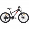 Городской велосипед TECH TEAM SPRINT 22"х12" чёрно-красный 2023 NN010457