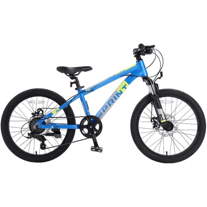 Городской велосипед TECH TEAM SPRINT 22"х12" синий 2023 NN010456