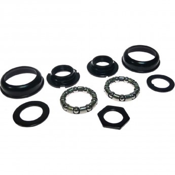 Каретка TECH TEAM KENLI KL-B515 9 дет., резьба 24T L/R, с сепараторными подшипниками 5/16"x9, сталь