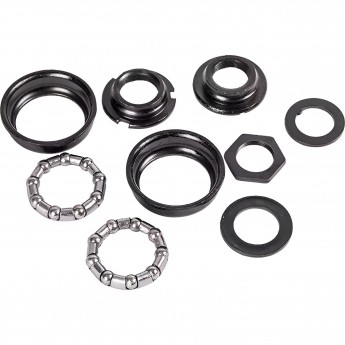 Каретка TECH TEAM KL-B43, 9 частей, подшипники 5/16"x9, резьба R-15/16"x24T, L-7/8"x24T KL-B43