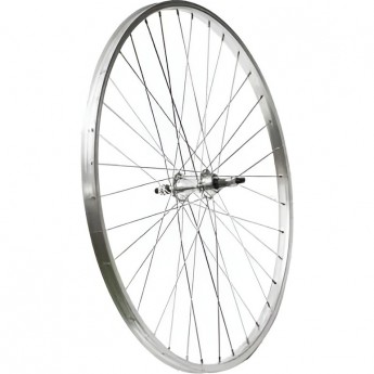 Колесо 28" TECH TEAM заднее в сборе (Nav 310, 350) алюм. 7ск. 630074