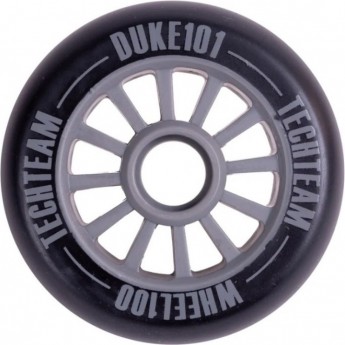 Колесо для самоката TECH TEAM DUKE 101, 100*24 мм, черный, без подшипника Колесо для самоката TECH TEAM DUKE 101, 100*24 мм, черный, без подшипника