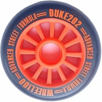Колесо для самоката TECH TEAM DUKE 202, 100*24 мм, оранжевый, без подшипника