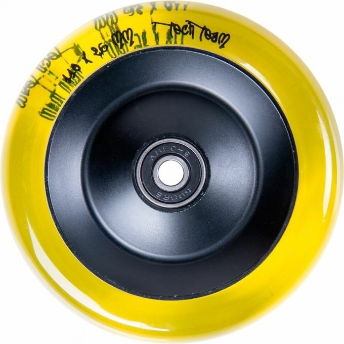 Колесо для самоката TECH TEAM X-TREME 110*26 мм yellow NN009919