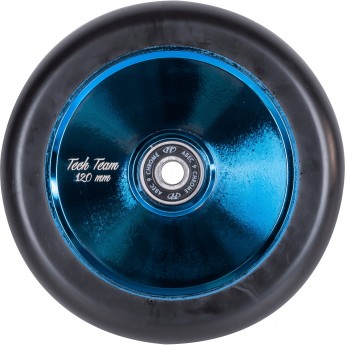Колесо для самоката TECH TEAM X-TREME 120*24 мм Hollow core, blue Chrome