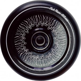 Колесо TECH TEAM для самоката X-Treme 110*24мм Eddy yellow