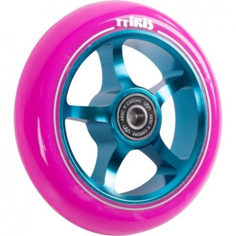 Колесо TECH TEAM для самоката X-Treme 110*24мм, Iris, pink