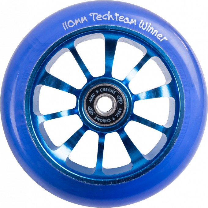 Колесо TECH TEAM для самоката X-Treme 110*24мм Winner, blue NN011120
