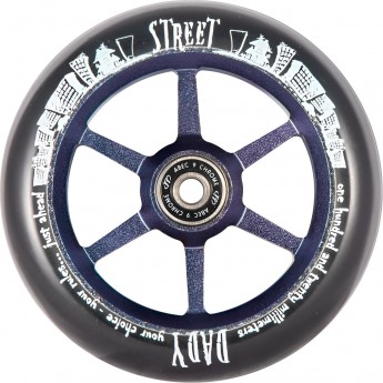 Колесо TECH TEAM для самоката X-Treme 120*30мм 6STStreet Dady, violet