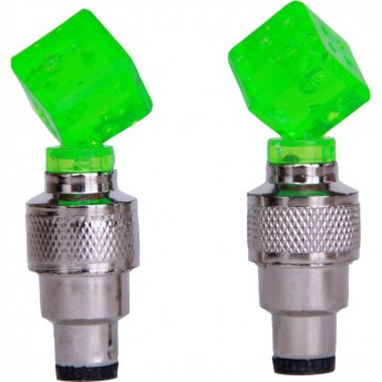 Колпачек TECH TEAM на AV ниппель (зеленый, красный, синий) светящийся JY-503J