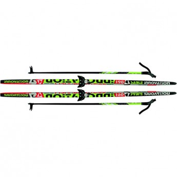 Комплект лыж TECH TEAM STC 75 мм 180см Комплект лыж TECH TEAM STC 75 мм 180см