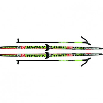 Комплект лыж TECH TEAM STC STEP 75 мм 200см Комплект лыж TECH TEAM STC STEP 75 мм 200см