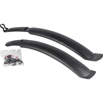 Крылья пластиковые TECH TEAM XGNB-029-1 для велосипедов с колёсами 26''