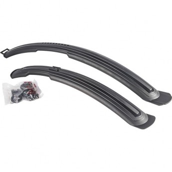 Крылья пластиковые TECH TEAM XGNB-041-2 для велосипедов с колёсами 26''