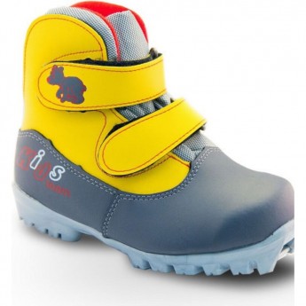 Лыжные ботинки TECH TEAM KIDS NNN серо-желтый р.32