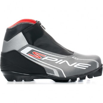 Лыжные ботинки TECH TEAM SPINE NNN Comfort (83/7) (серо/черный), размер 39