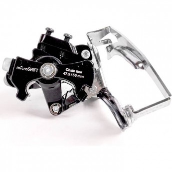 Переключатель передний TECH TEAM на 3 скорости Microshift Marvo FD-M43 универс. тяга, адаптер 28,6-34,9 мм FD-M43