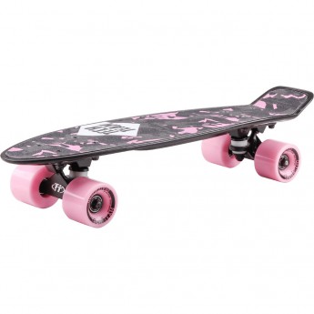 Скейтборд пластик TECH TEAM KIWI 22" black/pink