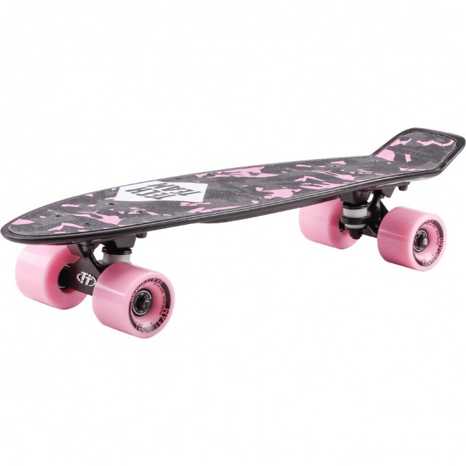 Скейтборд пластик TECH TEAM KIWI 22" black/pink NN007445