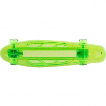 Скейтборд пластик TECH TEAM TRANSPARENT 27" LIGHT light green Скейтборд пластик TECH TEAM TRANSPARENT 27" LIGHT light green