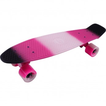 Скейтборд TECH TEAM MULTICOLOR 22" розово-черный
