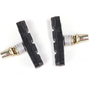 Тормозные колодки TECH TEAM для ободных тормозов 55 мм, EN стандарт, черный, BPV-55-B