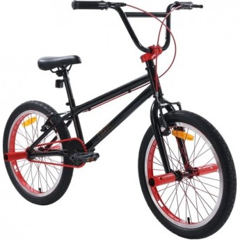 Велосипед BMX TECH TEAM FOX 20" черно-красный 2023