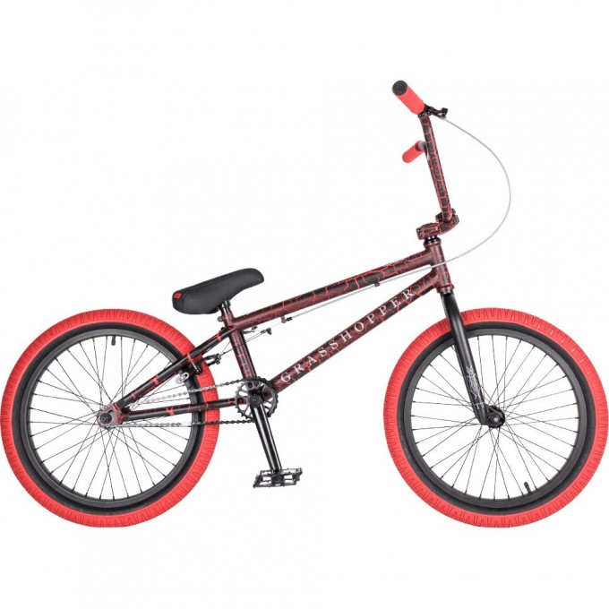 Велосипед BMX TECH TEAM GRASSHOPPER 20" красный NN009220