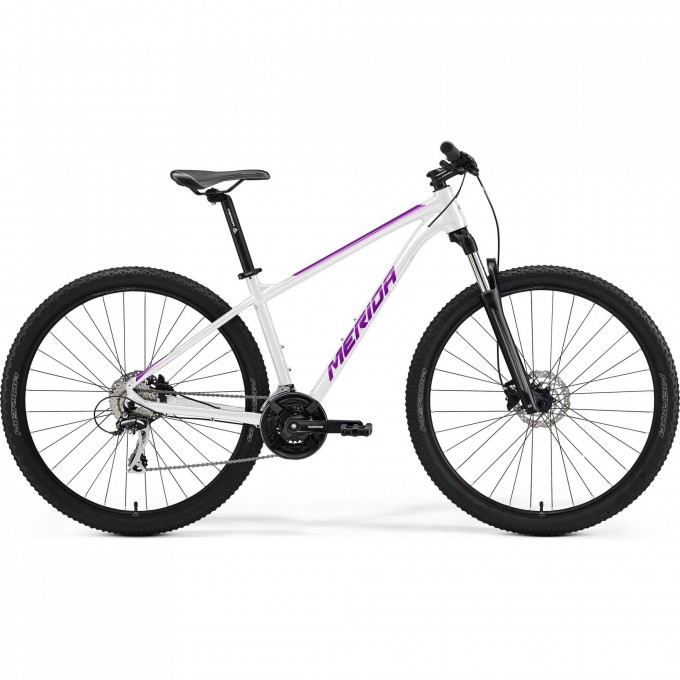 Велосипед MERIDA BIG.NINE 20-3x (белый/фиолетовый) рама:XL(20") NN009812