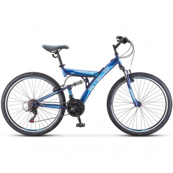 Велосипед STELS FOCUS V 26" 18-sp V030 18" Тёмно-синий/синий