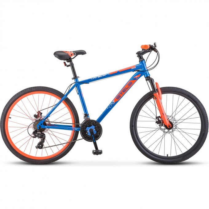 Велосипед Stels Navigator 500 MD 26" (синий/красный) рама 16 NN008498
