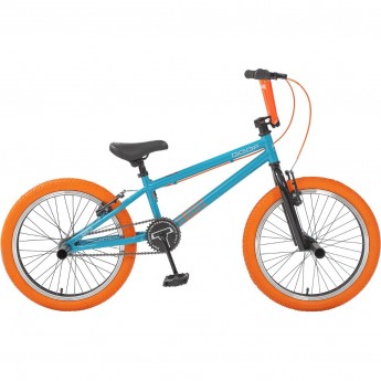 Велосипед TECH TEAM BMX GOOF бирюзово-оранжевый 20 "