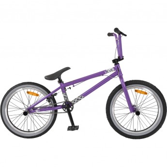 Велосипед TECH TEAM BMX TT LEVEL фиолетовый 20 "