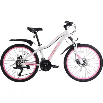 Велосипед TECH TEAM DELTA 24х13 2022 бело-розовый