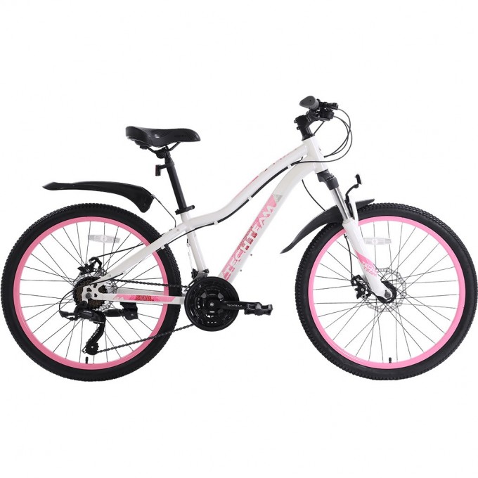 Велосипед TECH TEAM DELTA 24х13 2022 бело-розовый NN007677