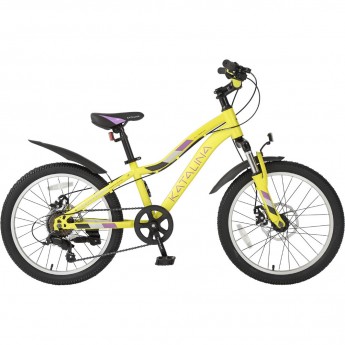 Велосипед TECH TEAM KATALINA 20 2020 желтый 20 "