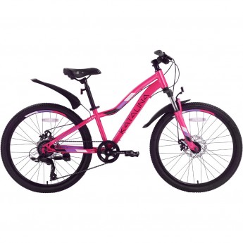Велосипед TECH TEAM KATALINA 24"х13" розовый 2023 Велосипед TECH TEAM KATALINA 24"х13" розовый 2023