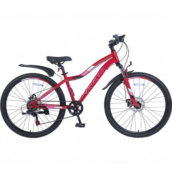 Велосипед TECH TEAM KATALINA 26"х16" красный 2023 Велосипед TECH TEAM KATALINA 26"х16" красный 2023