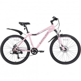 Велосипед TECH TEAM KATALINA 26"х16" розовый 2023 Велосипед TECH TEAM KATALINA 26"х16" розовый 2023