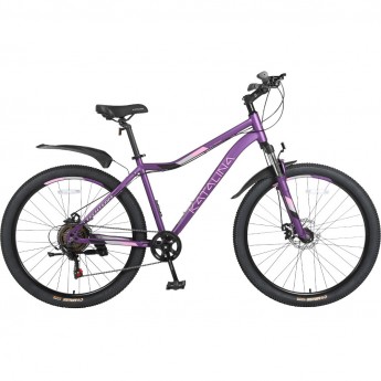 Велосипед TECH TEAM KATALINA 27.5"х17" фиолетовый 2023 Велосипед TECH TEAM KATALINA 27.5"х17" фиолетовый 2023