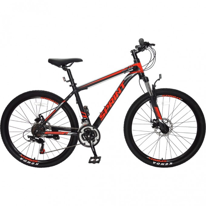 Велосипед TECH TEAM SPRINT 26 черно-красный 26 ", рама 20 " NN002523