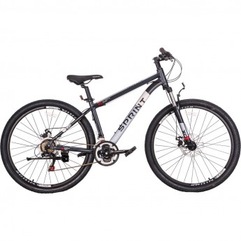 Велосипед TECH TEAM SPRINT 27.5"х16" черный Велосипед TECH TEAM SPRINT 27.5"х16" черный