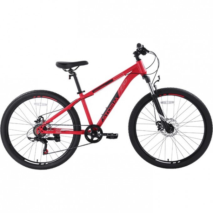 Велосипед TECH TEAM STORM 26"х14" красный 2023 NN010442